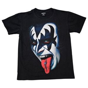 Retro KISS Gene Simmons Big Face Portrait T-shirt